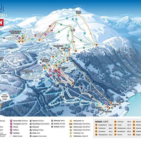 Ski In/Out, Amazing Views, 3 Bedrooms Noresund Zewnętrze zdjęcie